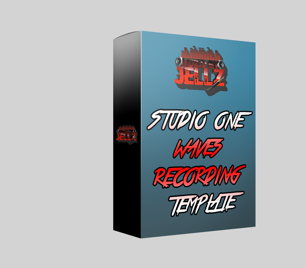 Waves Recording Template (Studio One)